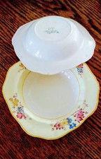 Tris di ciotole da zuppa By Alfred Meakin England antiquariato anni '30