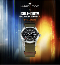 Hamilton H70475930 Khaki Field Auto Call of Duty Black Ops 7 Limited 5000 Raro