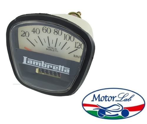 Contachilometri nero lambretta - nero,