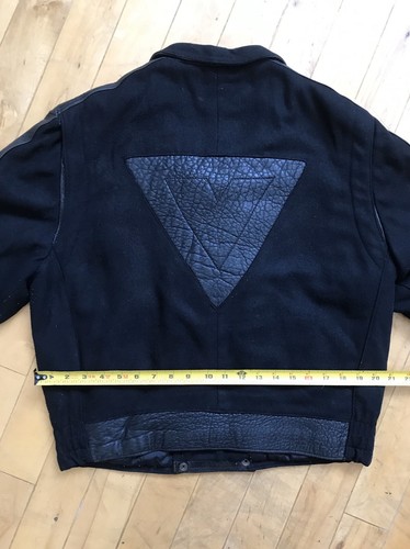 Giacca pelle bomber vintage - bomber,