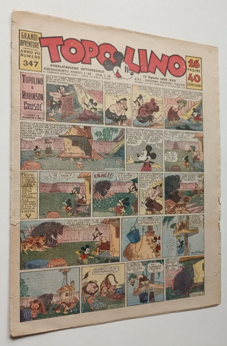Fumetto topolino giornale - fumetto,