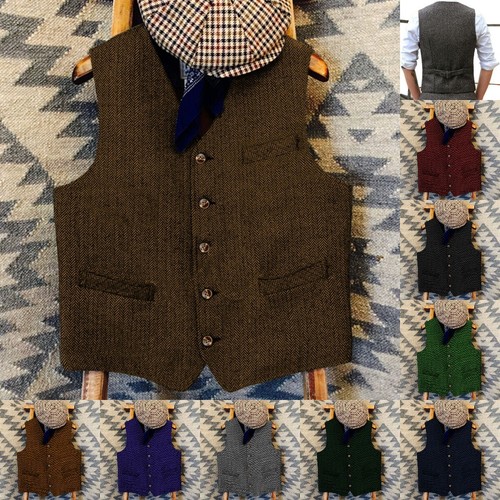 Gilet uomo classico - , tweed