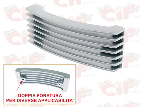 Griglia copristerzo cromata - copristerzo,