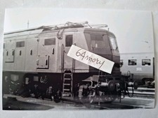 Fotografia Deposito Locomotive di Venezia Mestre Locomotore elettrico FS E 428 