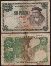 España     1000 pesetas 1946