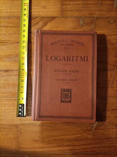 Logaritmi manuali hoepli - logaritmi,