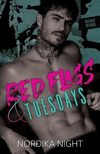 Nordika night red flags - red,