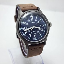 Orologio Uomo Timex Indiglo TW2T68200 MK1 Collezione Quadrante BLU WR 50M Quarzo Analogico