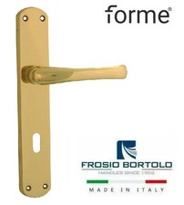 Coppia maniglie con placca - coppia, 70