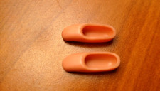 VINTAGE SCARPE BARBIE BALLERINA ROSA MADE IN KOREA  PINK SHOES ANNI 70