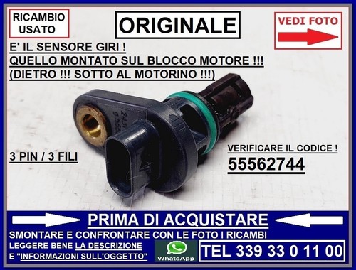 Sensore giri albero - sensore, gomiti