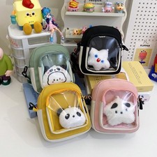 Borsa a tracolla in tela per