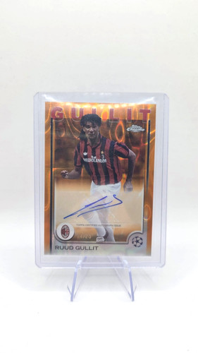 Topps chrome 2025 ruud gullit - chrome,