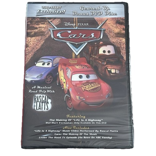 Cars bonus dvd rascal flatts - cars,