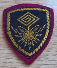 Raro Scudetto Patch Omerale Polizia Di Stato Rep. TLC Telecomunicazioni Vintage