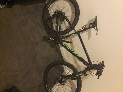 Bici marin mountin nero - bici, nero/verde