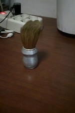 pennello da barba vintage in alluminio coon lievi difetti leggi.... 