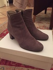 Tronchetto grigio in camoscio n°37,5