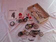 LOTTO MODELLINI MOTO EPOCA IN KIT PROTAR 203 BMW 1000 YAMAHA 250 HUSQVARNA CZ