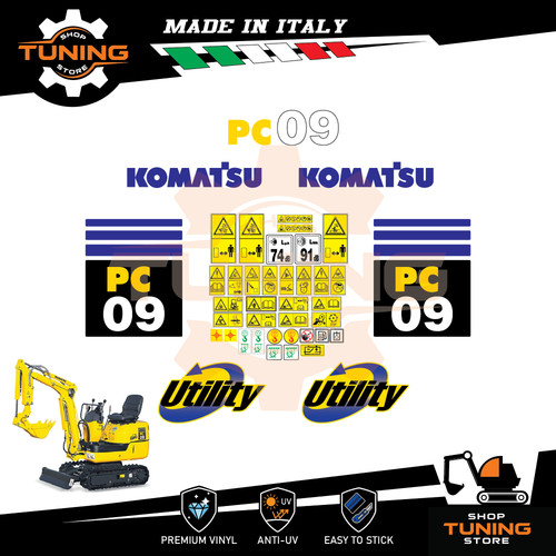 Kit adesivi mezzi lavoro - adesivi,