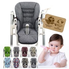 Fodera di ricambio cuscino seduta per seggiolone compatibile con Peg Perego Prima Pappa Diner