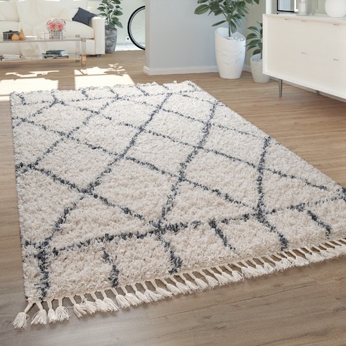 Soggiorno tappeto shaggy - tappeto, a