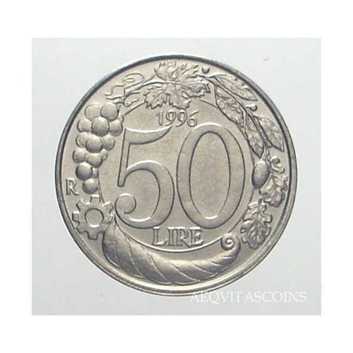 Repubblica italiana 50 lire - italiana,