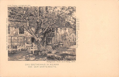 Weimar casa goethe dal - weimar,