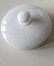 Antico Grande Coperchio Porcellana Vaso Tappo Farmacia Albarello Ginori ?