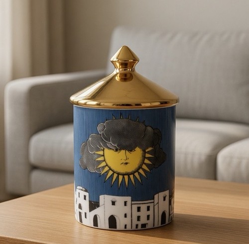 Vaso ceramica con - vaso, in