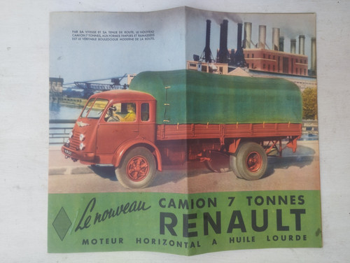 Brochure camion renault - camion,