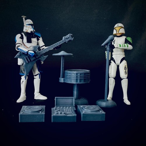 Strumenti musicali per diorama