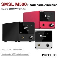 SMSL M500 DAC Cuffie AMP MQA ES9038PRO ES9311 XMOS XU-208 32bit 768kHz DSD512