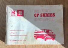 Bedford CF Manuale & Service Book Insieme Vuoto Febbraio 1979 Buone Condizioni 