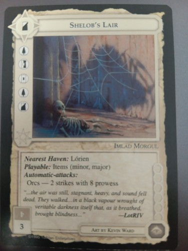 Shelob lair meccg - shelob's,