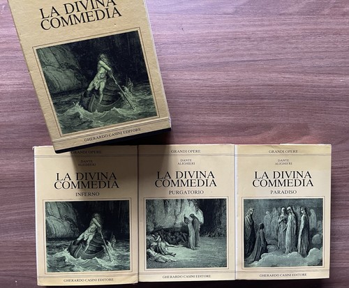 Divina commedia 3 volumi - la,