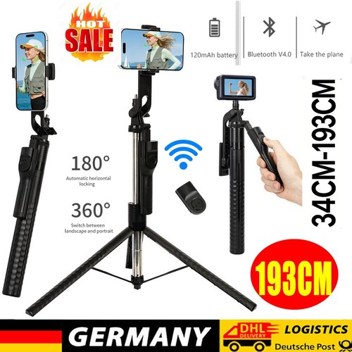 Treppiede selfie stick 193 - , cm