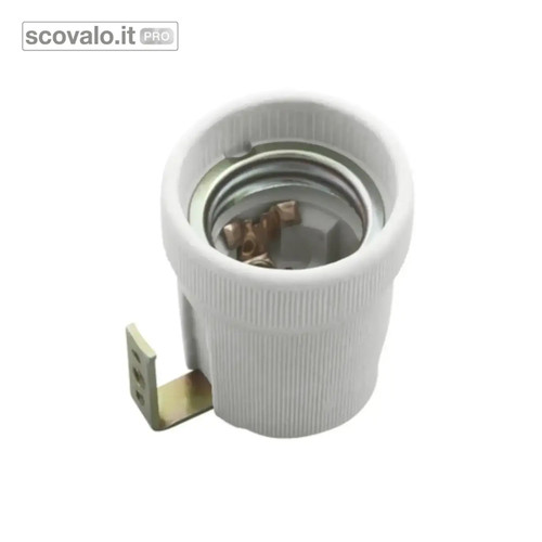 Portalampada ceramica e27 - portalampada,