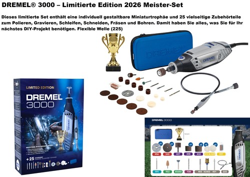 Dremel 3000 edizione - dremel®,