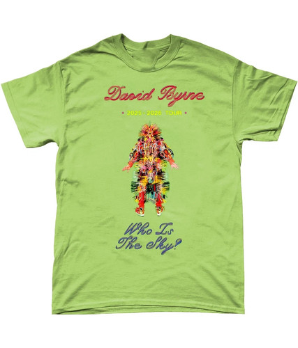 Nuova maglietta david - david, byrne