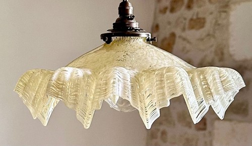 Vintage french marbled glass - vintage,
