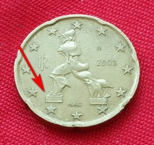 Moneta rara 20 centesimi Euro