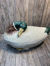 Zuppiera grande anatra vintage