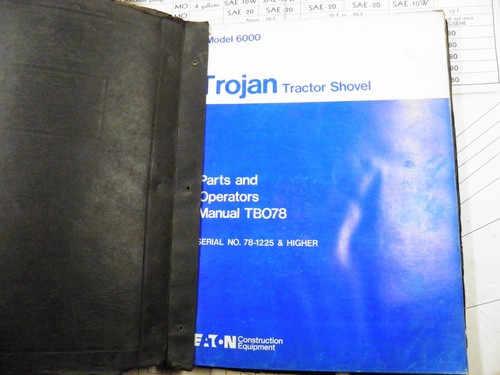 Trojan 6000 trattore pala - trojan,