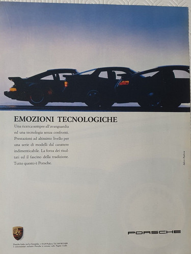 Porsche auto advert - -,