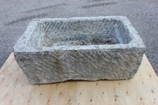 VASCA IN PIETRA GRANITO 80x51 H30 N 13P da GIARDINO LAVANDINO FIORIERA