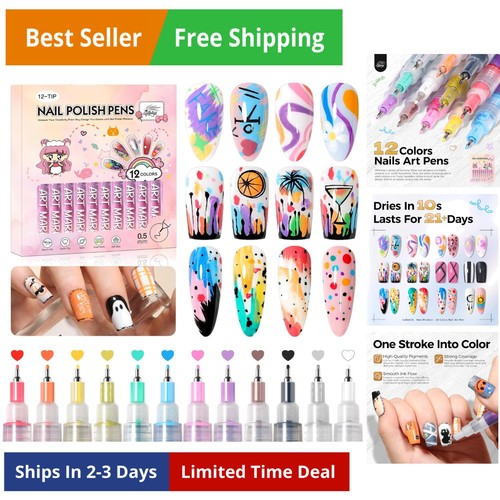 Set penne per nail art - di, 12