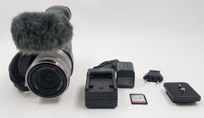 SONY NEX-VG30 w/ E 3.5-5.6 / 18-55 OSS Lens w/ Battery, Charger, SD Card