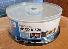 HP CD-R 52x LightScribe 700MB