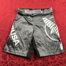Hayabusa MMA Pantaloncini Uomo M (30") Grappling Kickboxing Gabbia Combattimento Arti Marziali
